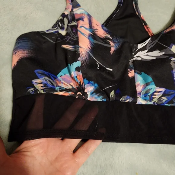 FABLETICS Sports Bra with Strappy Racerback Back - Picture 2 of 4